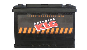Baterías marca Klg